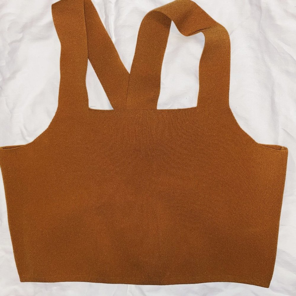 Mustard Formal Cropish Top